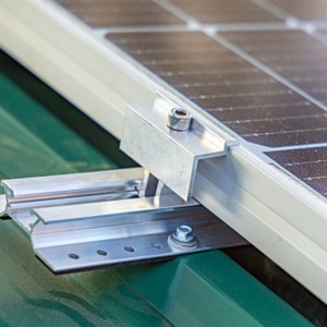 Photovoltaic panel mounting bracket solar clamps